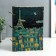 Photo album on rings 30 sheets "Night Paris" Black sheets 26x18 cm