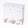 Saladnik Dolyana "Happy New Year", 580 ml, d = 15 cm, white color