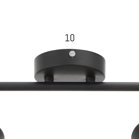 Chandelier 79702/2 2x60W E14, black/gray 35x15x13 cm-5
