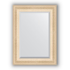 Mirror with fatset in the baguette frame - old gypsum 82 mm, 55 x 75 cm, evoForm