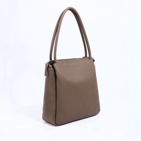 Women's bag Fabula with lightning, beige color-1
