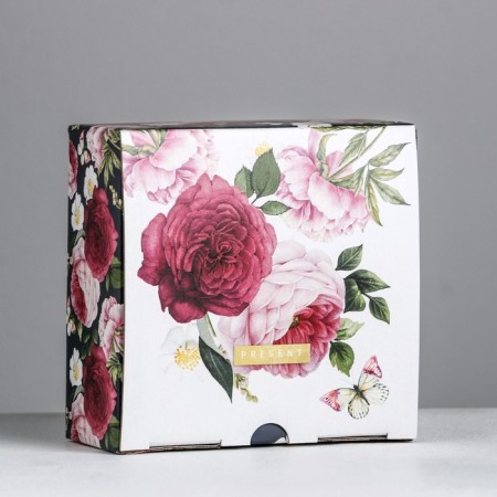 Box - Penal, Gift packaging, Present, 15 x 15 x 7 cm-4