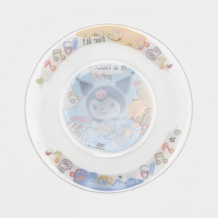 Glass plate "Kuromi. Graffiti ", d = 19 cm-3