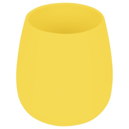 A glass for drawing 290 ml "Multi-Pulti", silicone, yellow