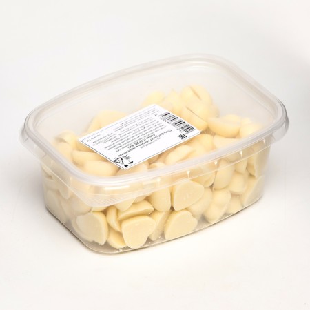 Glazes Confectionery "hearts" Belaya, 300 g-1