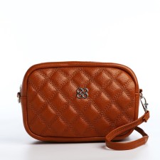 Bag Cross-Bodi with a zipper, the color is red