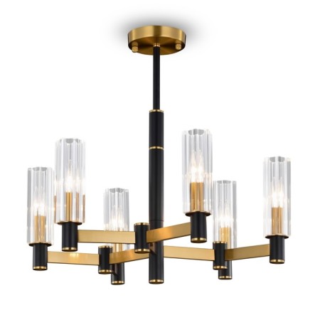 Charya Freya Fr5167PL-06BS AMBRA, 574X574X558 mm, E14, 6x40W, brass color