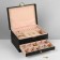 Steam for jewelry "Casket" 3 tiers, 23 × 17 × 13 cm, black color