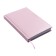 Dated 2025 diary, A5, 176 sheets of Escalada, a solid cover of artificial leather with foam rubber, pancake embossing, liesse, block 70 g/m2, pink