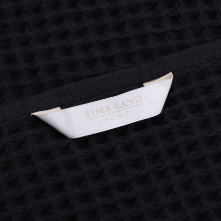 Waffle towel SL Home: Basic "Dark Mare" 100x180 cm, 100% cotton, 340 g/m2-4