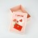 Gift folding box, packaging, “love letter”, 21 x 15 x 7 cm