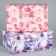 A set of boxes 10 in 1, gift packaging, “flowers”, 12 x 7 x 4 - 32.5 x 20 x 12.5 cm