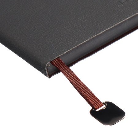 The diary is low, the A6+format, 116 sheets, cage, gray light, tonov cut-4