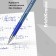 Ballic handle Erichkrause Ultra-30, node-bela 0.7 mm, blue, rubber emphasis, letter line 2000 meters