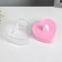 Nightmare "Candle Heart" LED 0.5W from 3XAG10 batteries pink 5x5x4 cm Risalux