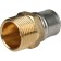 Stout SFP-0001-000126, 1 "x 26 mm, external thread, brass