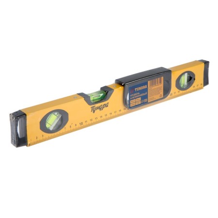 Level aluminum magnetic tundra, ergonomic pen, 3 eyes, 400 mm-6