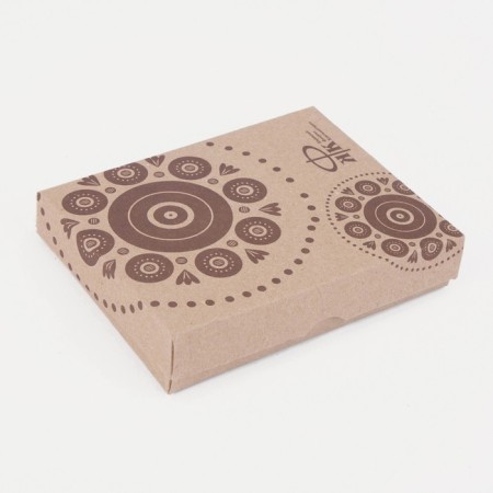 Women's wallet on the button, red color-4