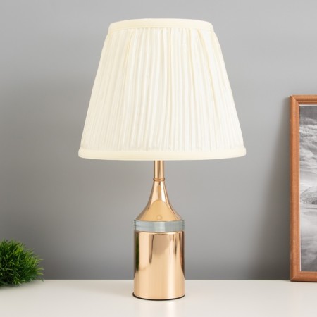 Table lamp "Jeannet" 1x40W E27+LED backlight gold 24x24x41.5cm