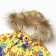Combineson children, yellow color/animals, height 80-86 cm