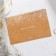Invitation to a wedding Kraft Flowers, 16 x 10.5 cm