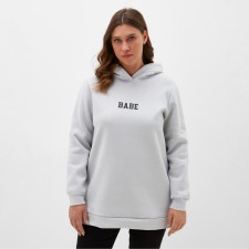 Female Hoods with the Fair Mist Cozy Style, Gray, Size 54