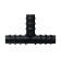T-shaped tee, for a hose 3/4 "(19 mm), plastic