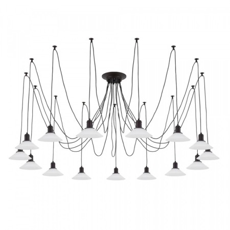 Suspended Citilux “Edison” CL451152, 15x75W, E27, Black Color Black-9
