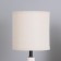 Table lamp "cut" 1x40W E14 white/black 15x15x30cm