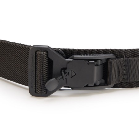 Tactical belt, trouser "Flex" magnetic buckle, size S, up to 90 cm, black-1