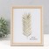 Photo frame plastic 20x25 cm "Golden brackets. Double" beige 23.5x28.5 cm