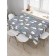 Rabbage on the table "Rabbits", rectangular, Saten, size 120x145 cm