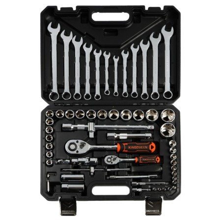 Set of instruments Universal Kingqueen Wib-60006-24, 24 teeth, 1/2 1/4 ", 61 subject-1
