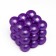 Figure candle "Babble" Big Cube, 5x5x5 cm, purple