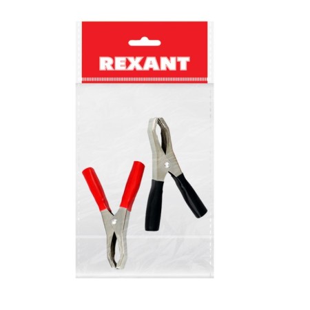 REXANT crocodile clamp, length 98 mm, 50 A, 2 pcs