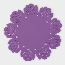 Hot “Summer House” stand, d = 19 cm, purple color