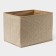 Storage box "Points", 37 × 27 × 27 cm, beige color