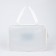 Cosmetic bag with lightning, white color