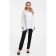 Women's tunic, size 42, white color