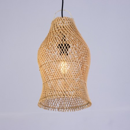 Ceiling Lamp from the rattan "Grace" 1x120W, E27, 26x26x43 cm-2