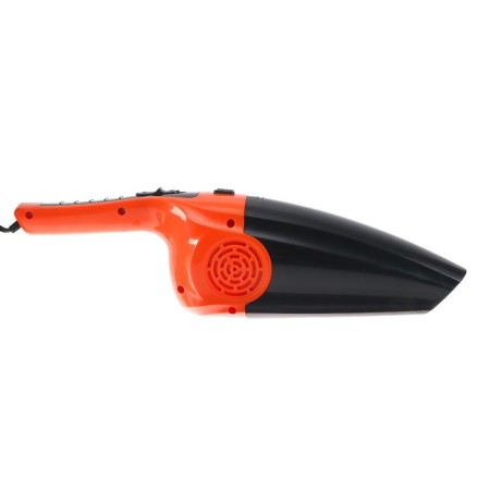 Vacuum cleaner car Cartage, 5 nozzles, 120 watts, 12 V, orange-1