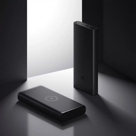 External battery Xiaomi Mi 10W Wireless (BHR5460GL), USB/USB-C, 3 A, 10,000 mAh, black-4