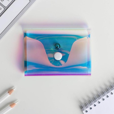 Set "Shine!", A holographic cover for a passport and a business card-5