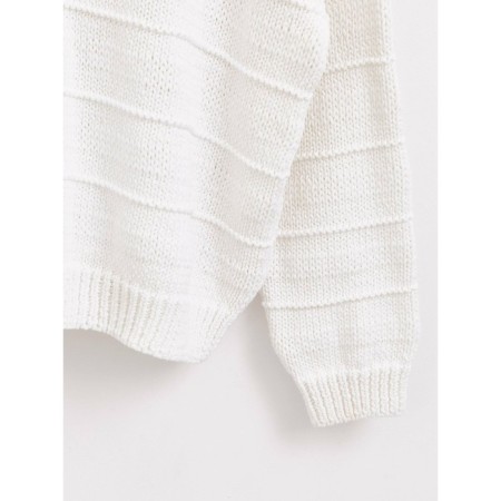 Jumper female coarse knitting CONTE ELEGANT, size L, color White-8