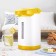 Thermopot KitFort KT-2511-1, 900 W, 3.7 l, white-yellow
