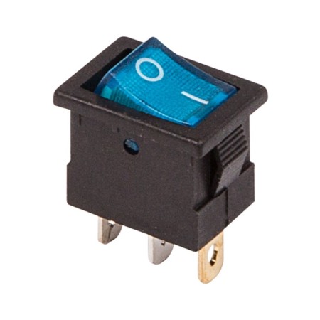Klavikh switch 12V 15A (3C) On-OFF Blue with Mini backlight (RWB-206-1, SC-768) Rexant
