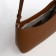 Female bag Textura, average size, brown color