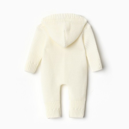 Set for discharge of baby I (blanket-convert, bow, overalls, booties, cap), milk-9