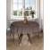 The tablecloth “Brown overflow”, round, Saten, D = 150 cm