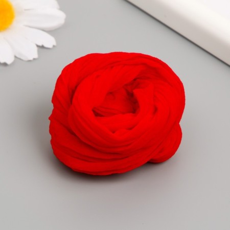 Kapron for flowers single -color "red" 50 cm-1